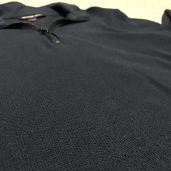 ✨SALE✨ Michael Kors 1/4 Zip Navy Sweater - Picture 5 of 5